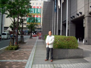 永田　峻氏近影（08年６月、横浜駅前のホテルにて撮影）