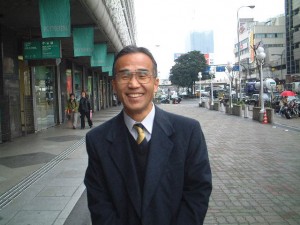 脇田重男氏（03年４月、大阪にて撮影）