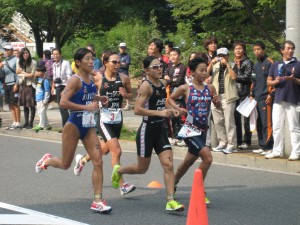 （写真１）日本選手権女子レース