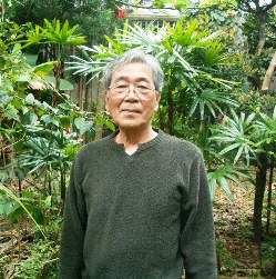 池村盛良氏(宮古島市内の自宅にて、10年2月撮) 池村盛良氏(宮古島市内の自宅にて、10年2月撮)