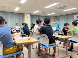 ユースキャンプ長良川ミーティング