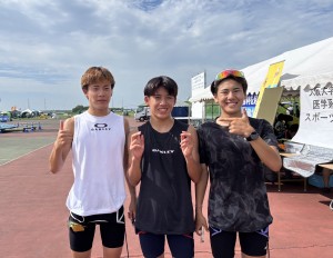 2026長良川ジュニア男子表彰3名